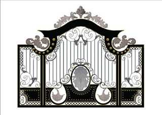 Desain Pintu Pagar Tempa Desain, Pintu, Design, Pagar, Besi, Tempa, Klasik
