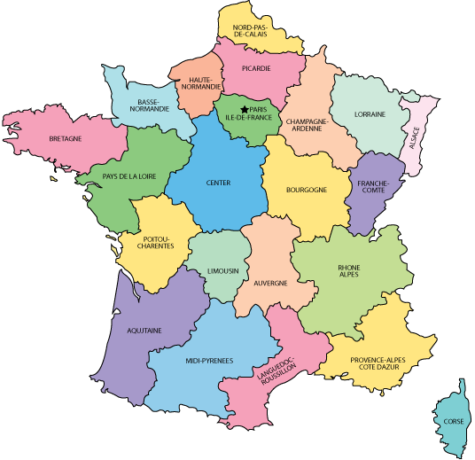 Arriba 94+ Foto Mapa De Francia Con Division Politica Mirada Tensa 10/2023