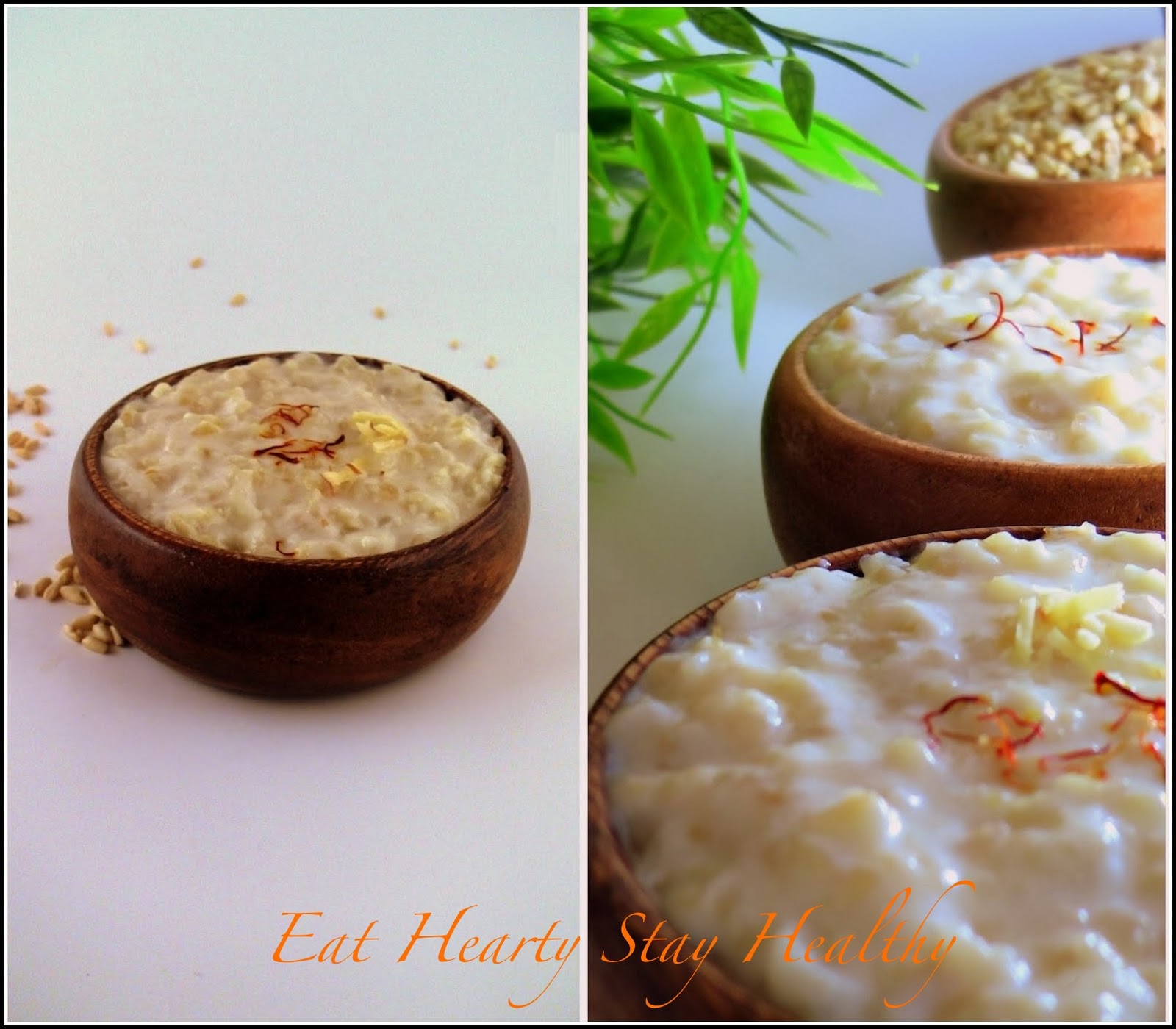 Eat Hearty Stay Healthy!!!! Whole Wheat Pudding a.k.a. Chuna