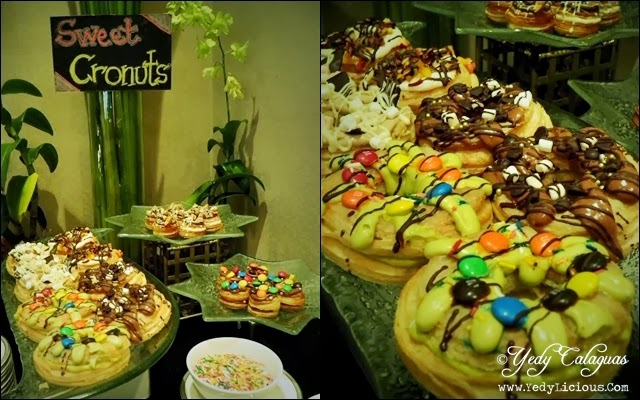 Sweet Cronuts Station at Oakroom Dinner Buffet, Oakwood Hotel Manila