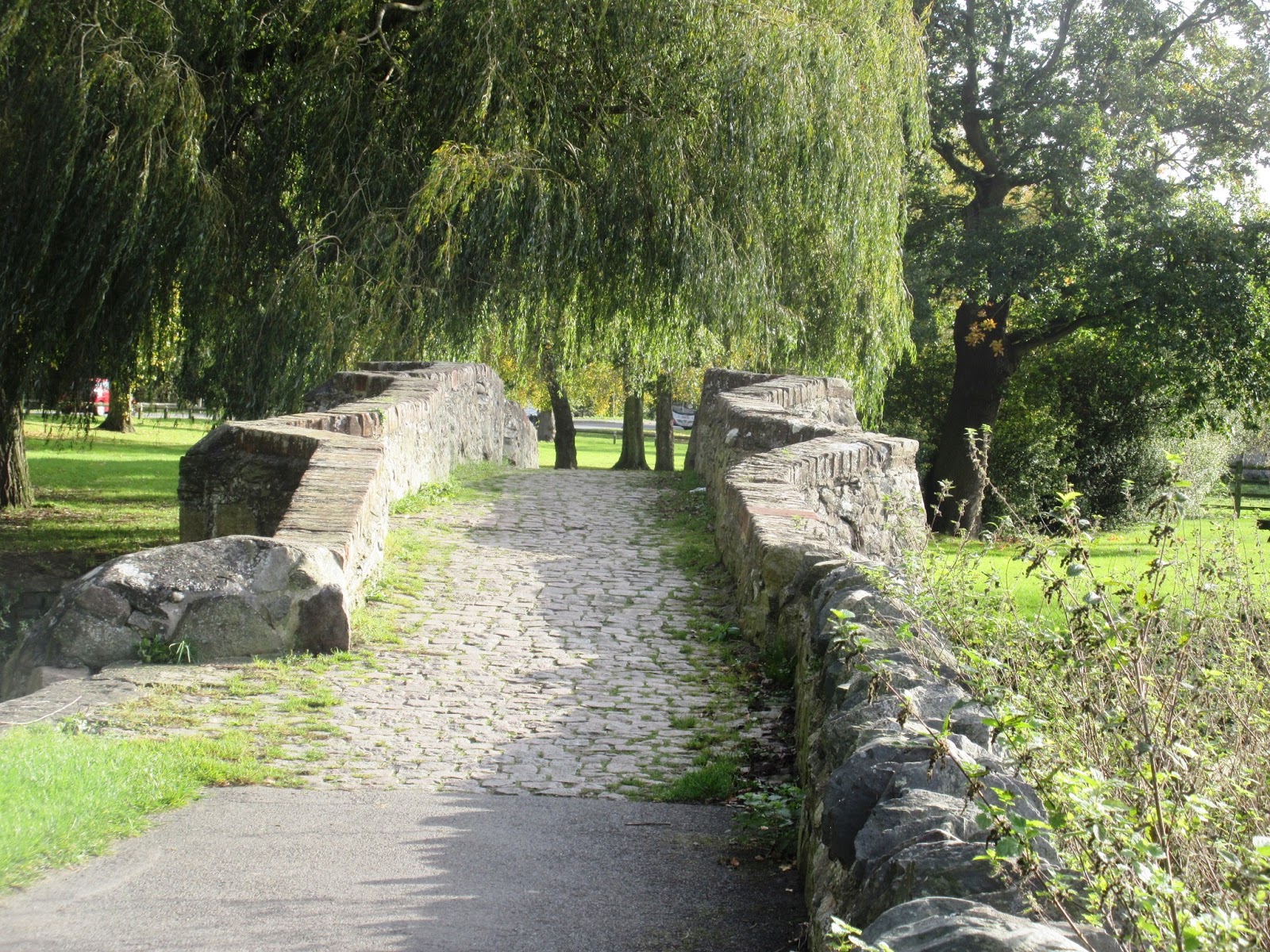 Liberal England The packhorse bridge at Anstey