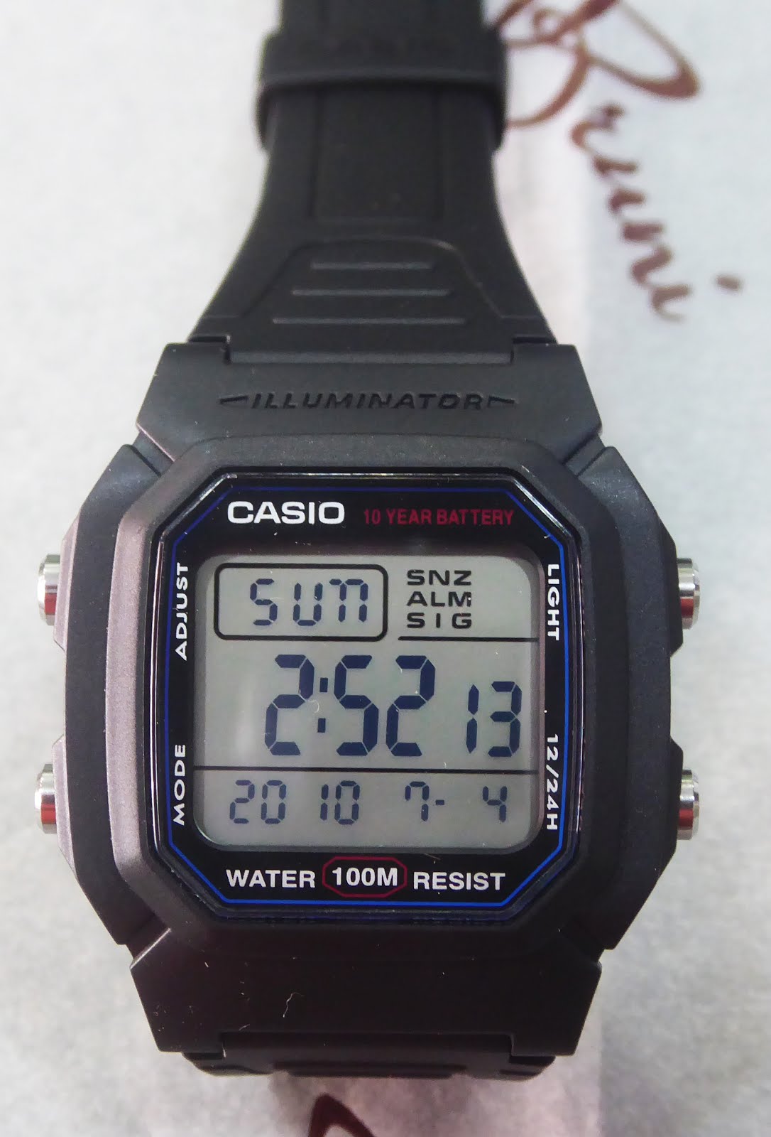 Reloj Casio 100 M