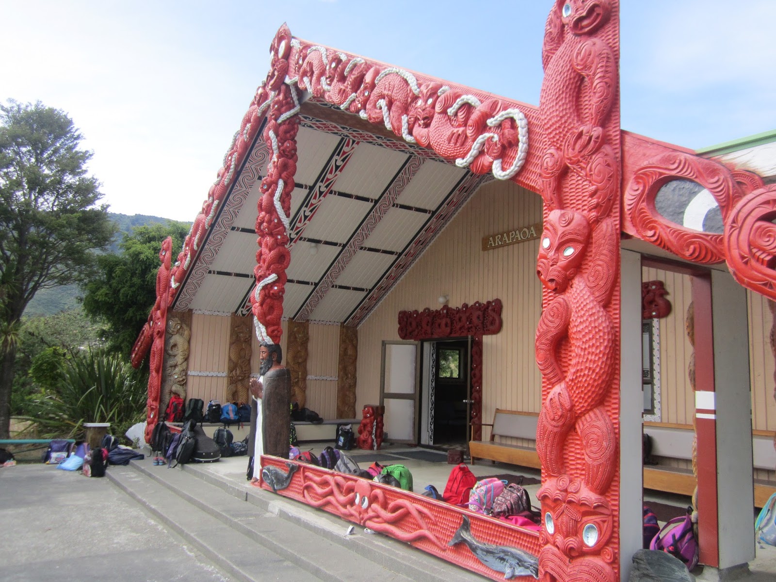 Room 17 Witherlea School Waikawa marae visit