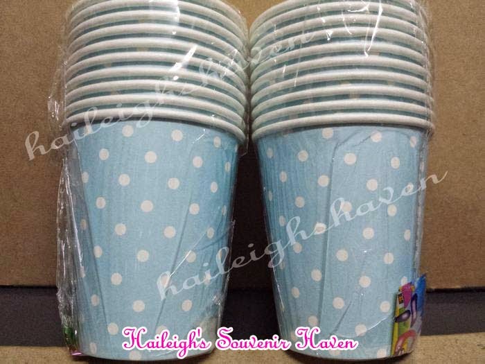 FAVORS AND PRINTS PH (Haileigh's Souvenir Haven): PAPER CUPS (POLKA DOT)