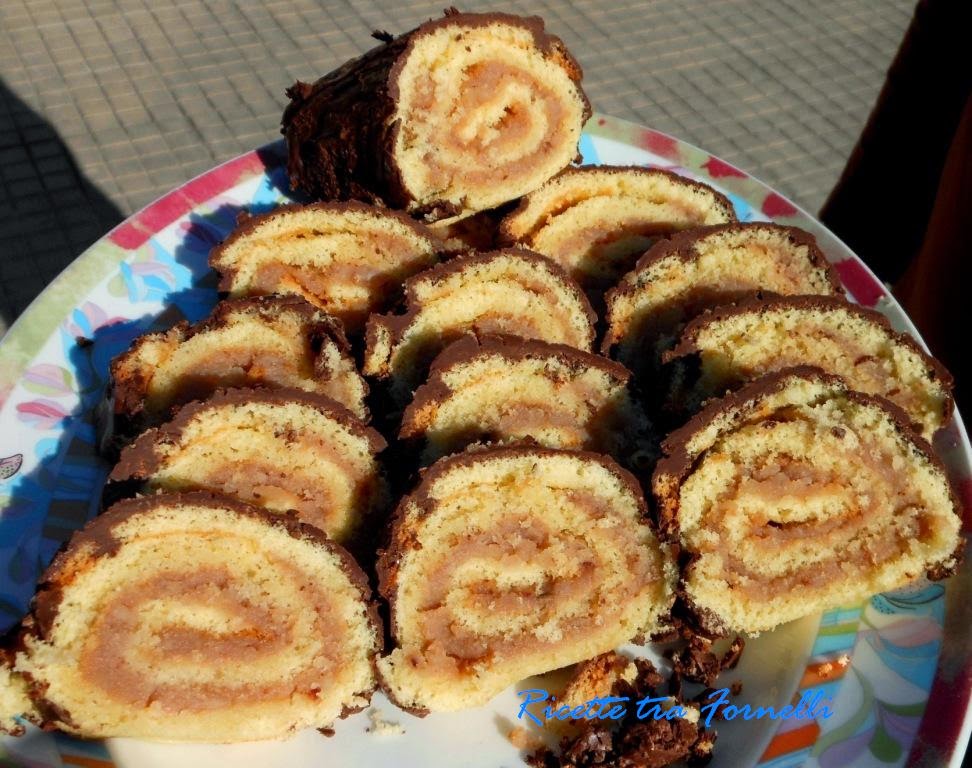 rotolo alla crema di castagne