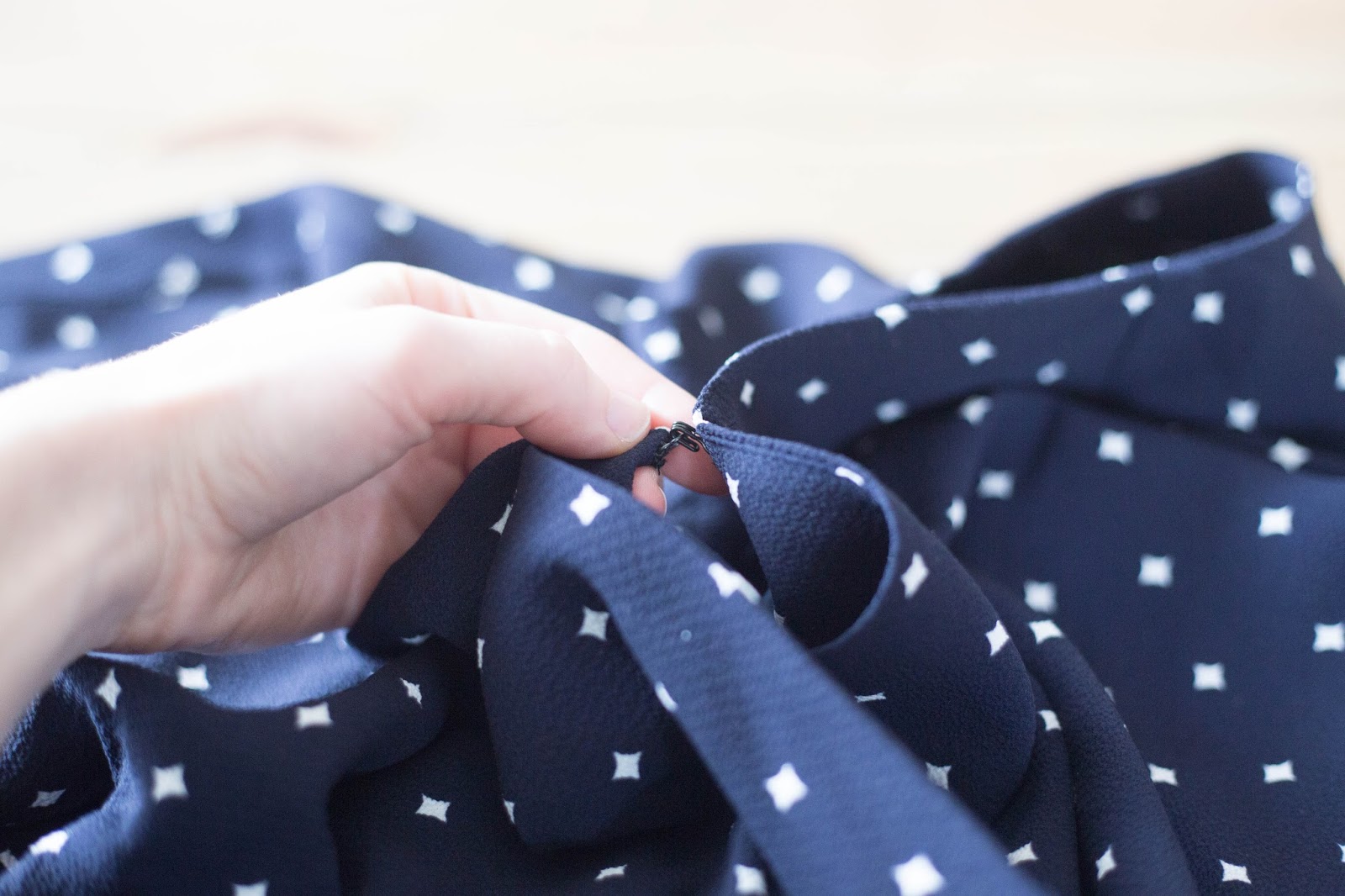 do it yourself divas DIY Wrap Dress Alteration Plunging Neckline