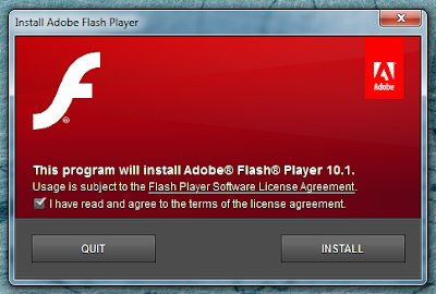 adobe flash player 10.1 issues