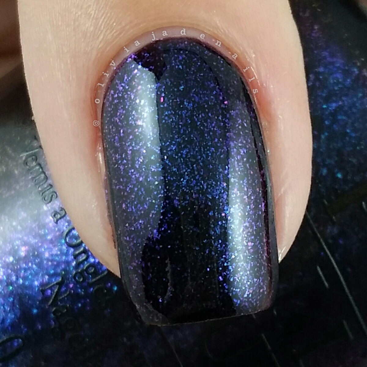 OPI Cosmo With A Twist swatched by Olivia Jade Nails