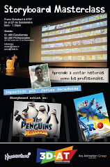 Masterclass Storyboarding. Puebla y México DF. Septiembre 2012.