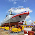 Myanmar Navy Launches Stealth Corvette 773