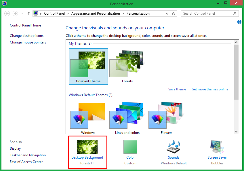 Download dan Cara Ganti Background Dekstop Windows 8 - MATERI KULIAH
