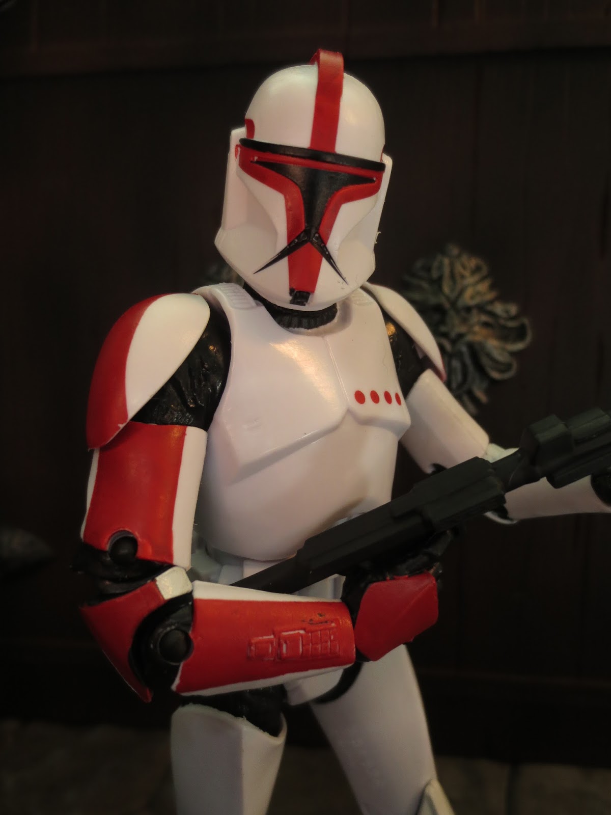 Action Figure Barbecue: Action Review: Clone Trooper Captain from Star Wars: The Black Series Phase by Hasbro