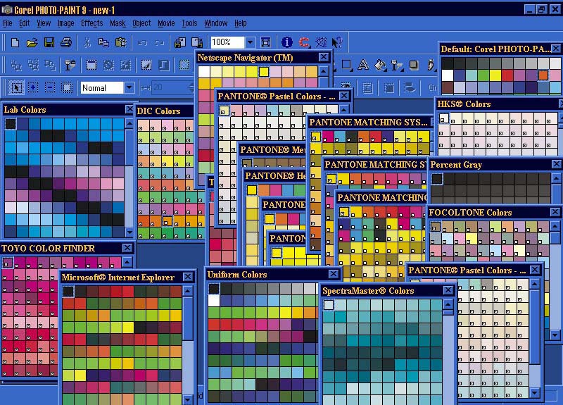 Download Palettes corel