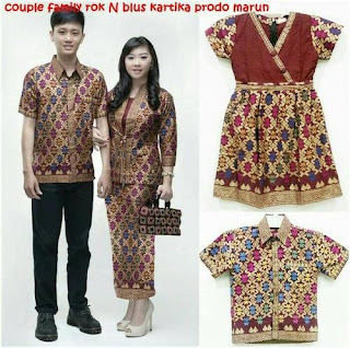 Model Baju Batik Couple Yang Bagus