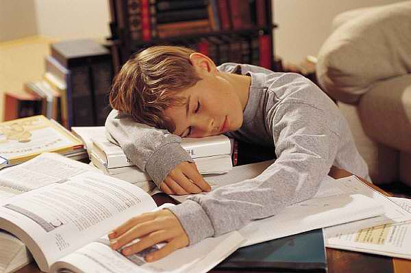 does homework make you lose sleep