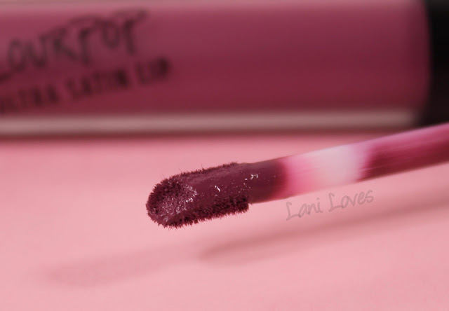 ColourPop Ultra Satin Lips - Bijou Swatches & Review