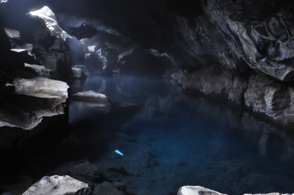 Last look at the hot spring cave
