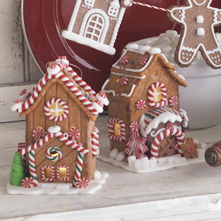 Gingerbread house ornaments