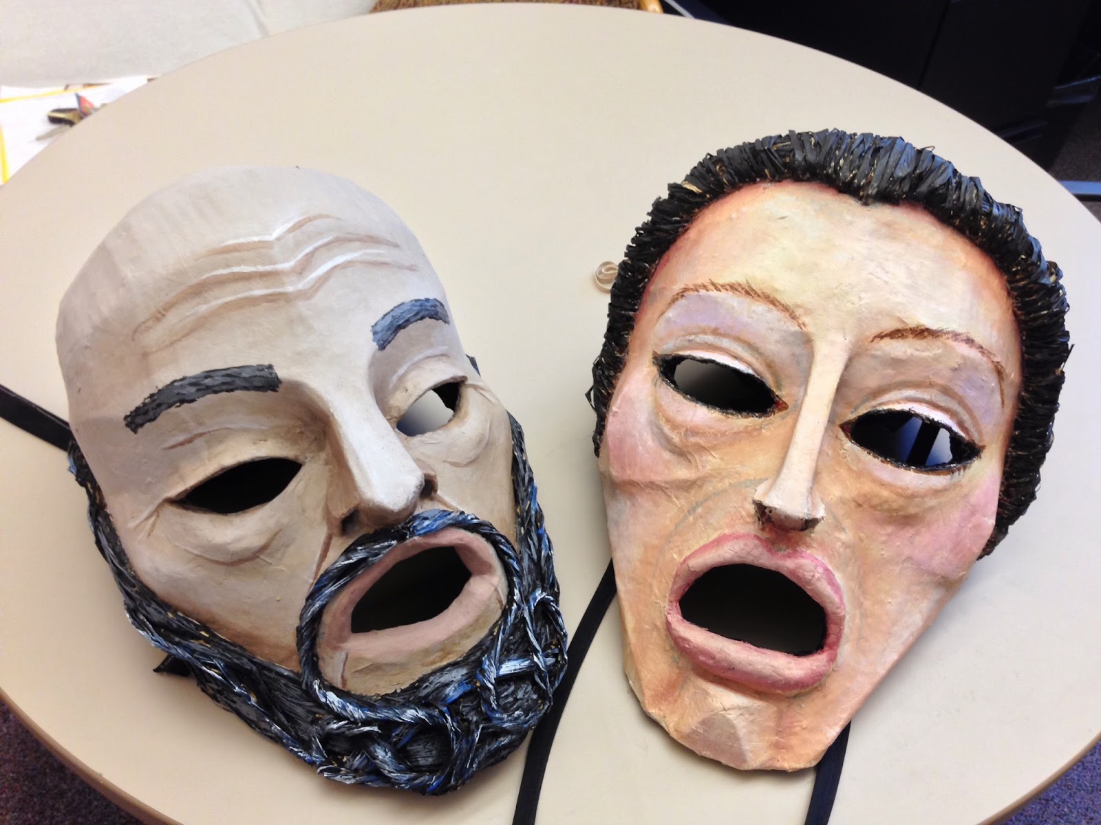 Roman Comedy in Performance : Nancy Sultan's comedy/tragedy masks