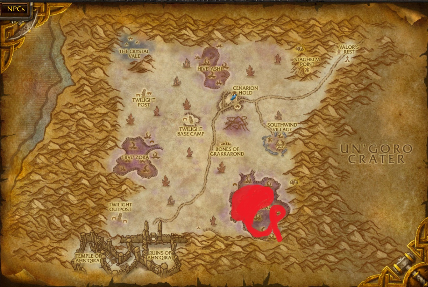 WoW Rare Spawns Lapress