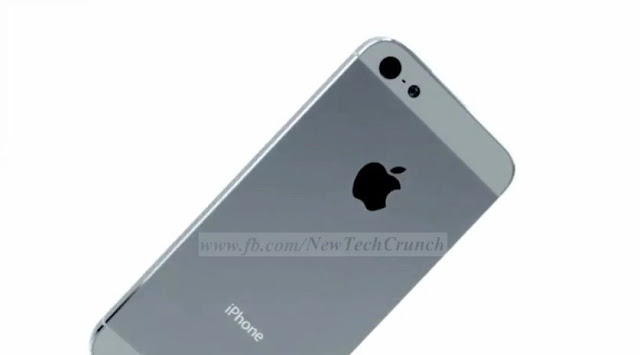 iPhone 5 silver gray color