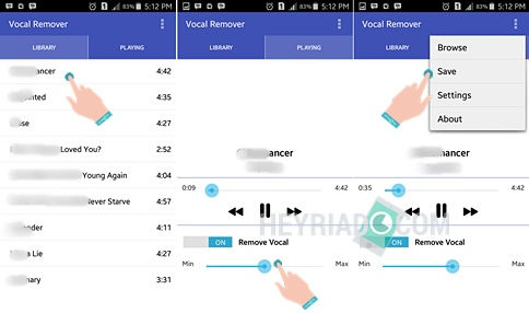 Aplikasi menghilangkan vokal lagu di android