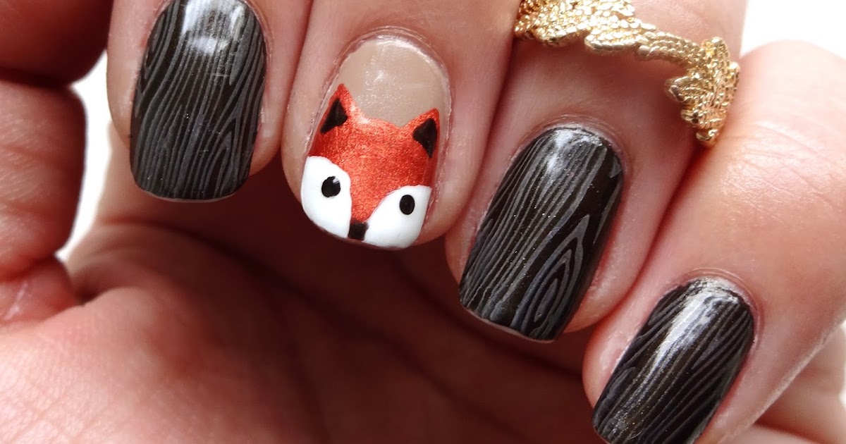 Fox Racing Acrylic Nails