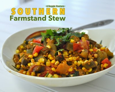 Southern Farm Stand Stew with Okra, Tomatoes & Sweet Corn