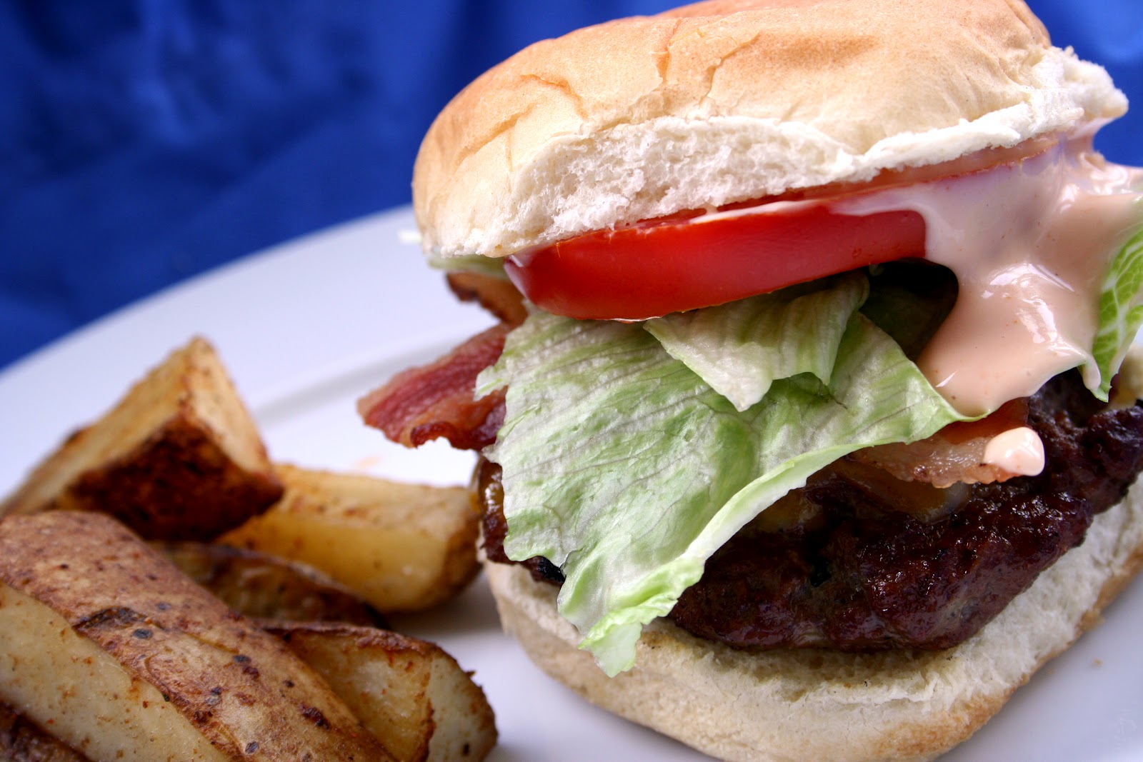 Monterey Jack BBQ Burgers with InNOut Sauce