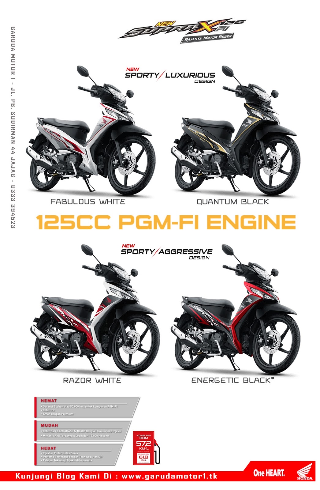 Download Ide Modifikasi Motor Supra X 125 Pgm Fi Terbaru Dan