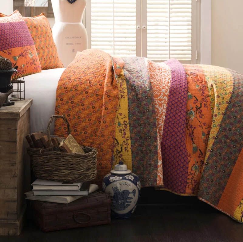 Somerton Cotton 3 Piece Coverlet Set