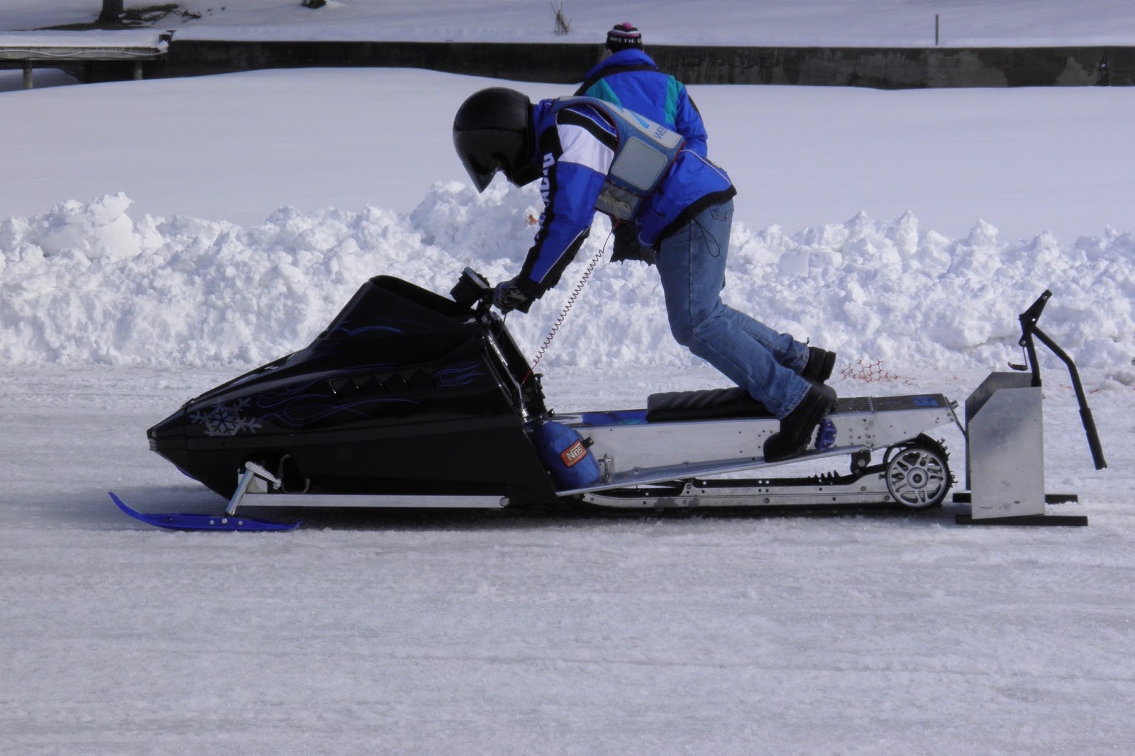 2020 Doug Photo Blog Blue Ice Racer