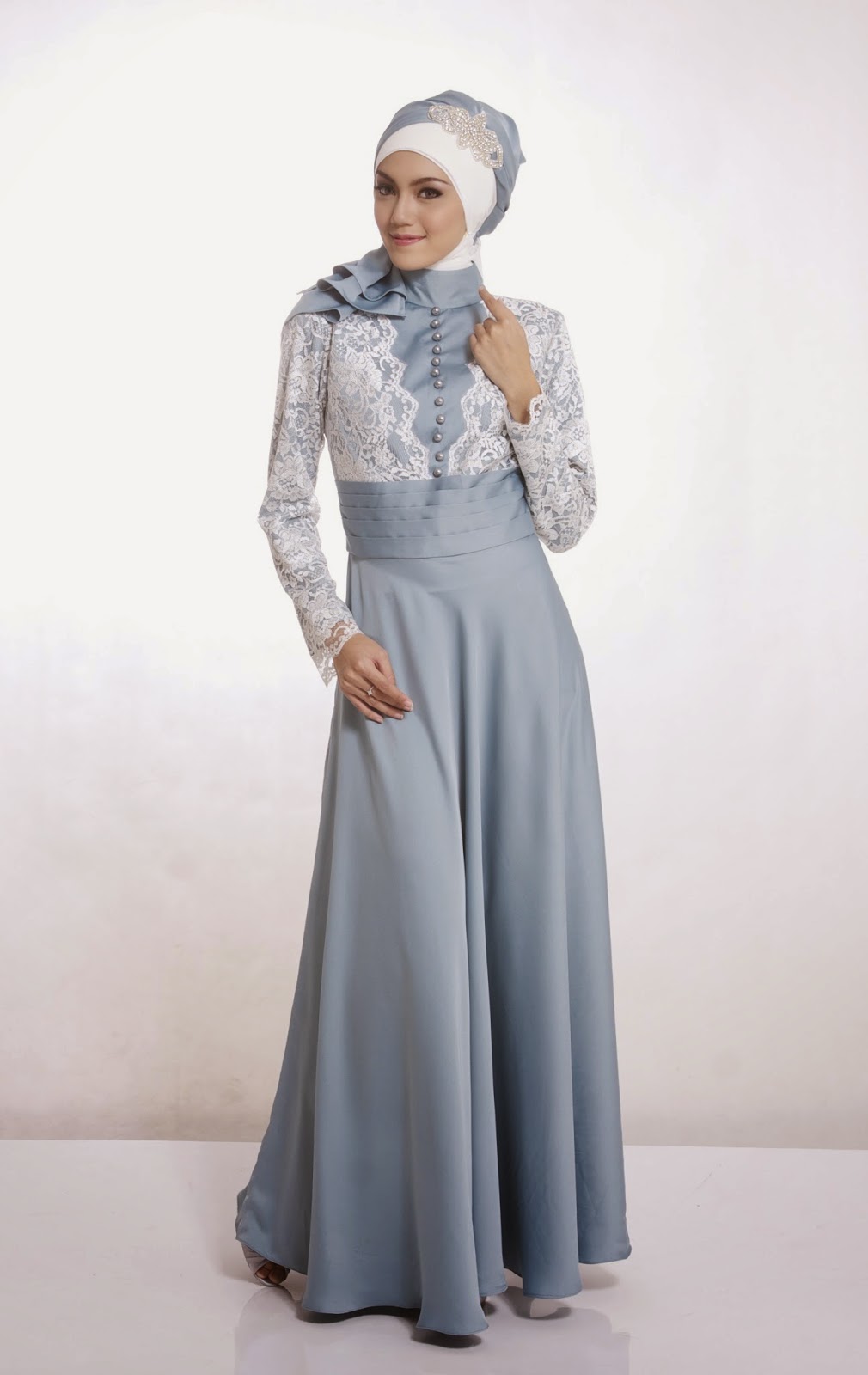 20 Contoh Model  Baju  Muslim untuk  Pesta  Terbaik 2019