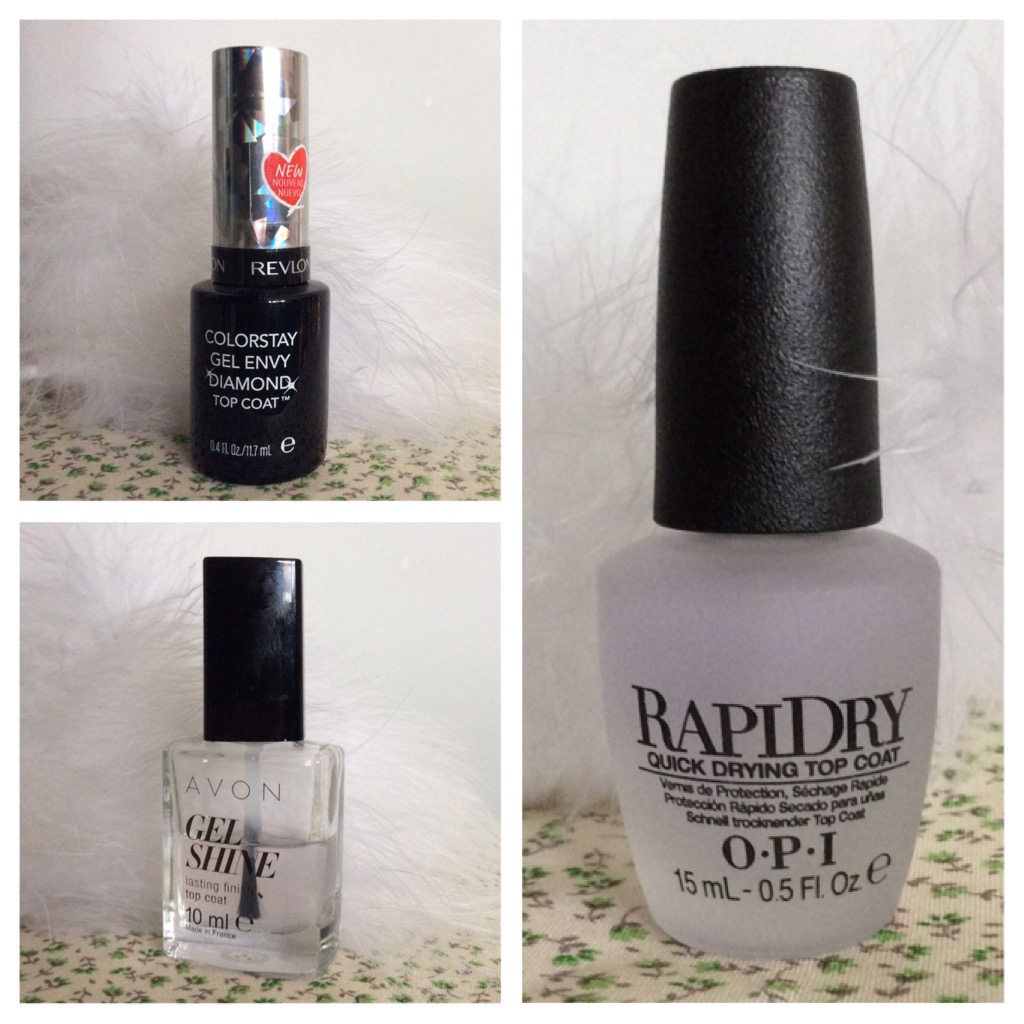 Clear Top Coats for nails my favourites Beauty Aware