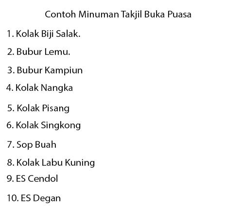 Cara menciptakan Aneka Cemilan Resep Menu Buka Puasa Dan Minuman Takjil Makanan dan minuman yaitu sesuatu yang sanggup menjadi penentu dalam mendukung kelnacaran me Cara menciptakan Aneka Cemilan Resep Menu Buka Puasa Dan Minuman Takjil