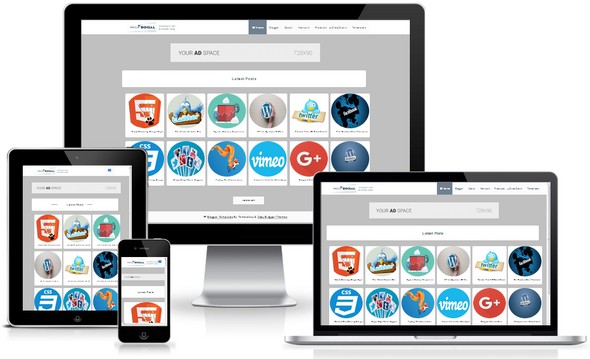Mega Social Responsive Blogger Template Mega Social Responsive Blogger Template
