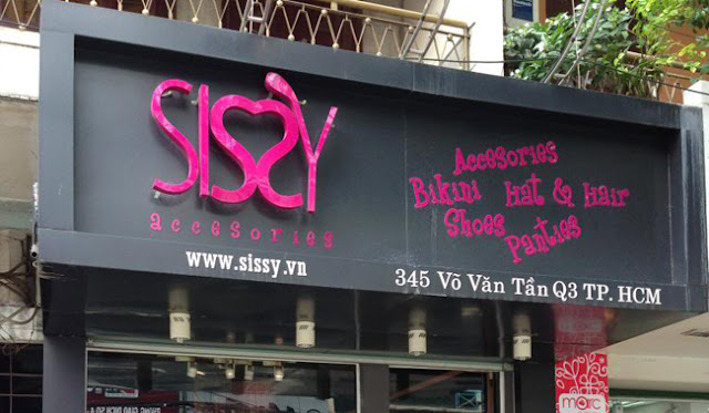 Bảng hiệu shop thời trang sisy.vn Bảng hiệu shop thời trang sisy.vn