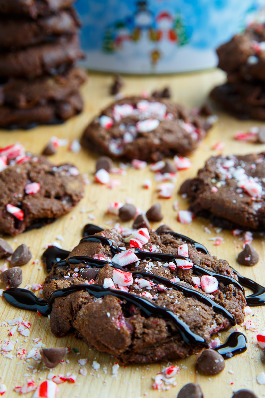 Peppermint Chocolate Chocolate Chip Cookies Peppermint Chocolate Chocolate Chip Cookies