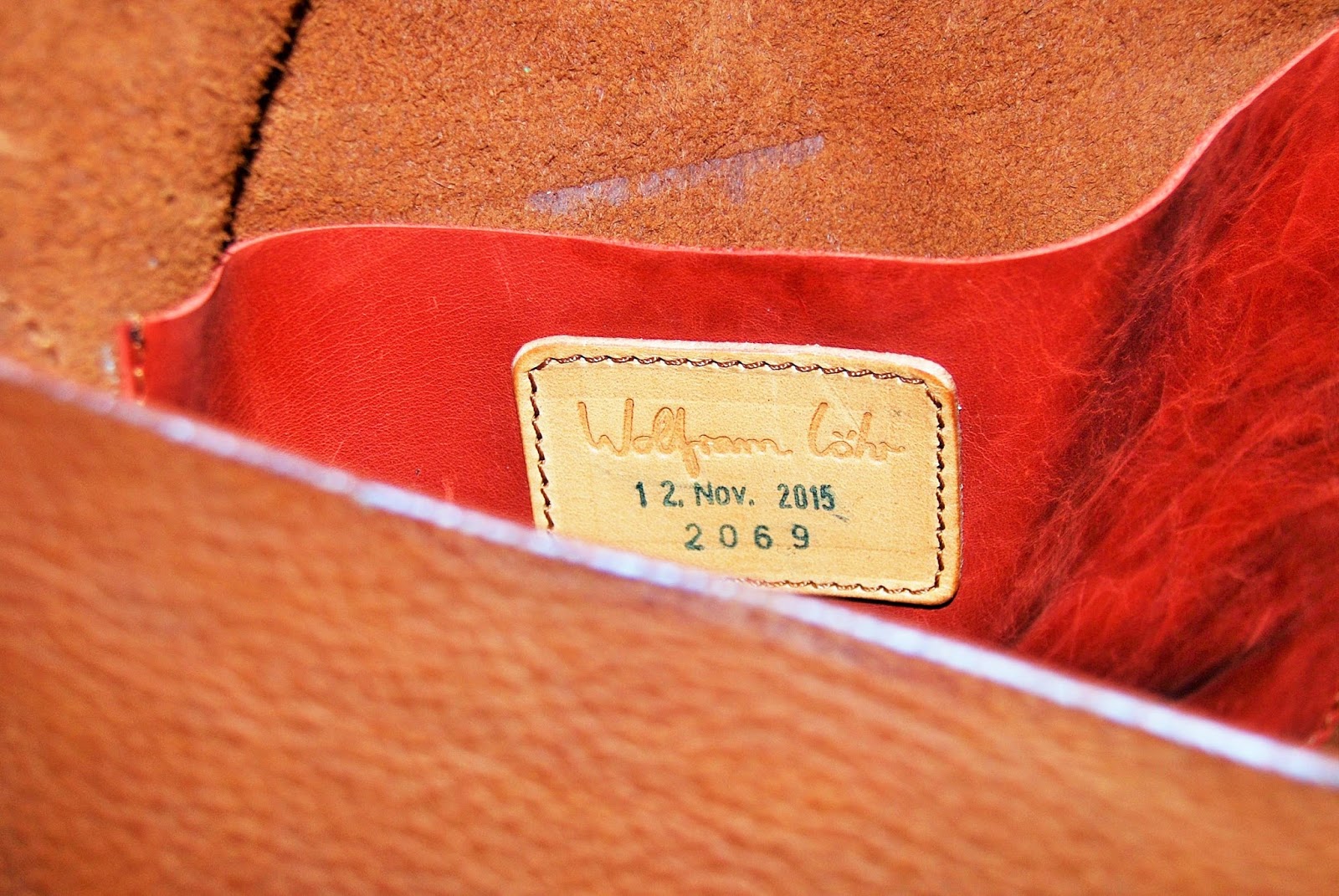 Wolfram Lohr leather, photo by Modern Bric a Brac