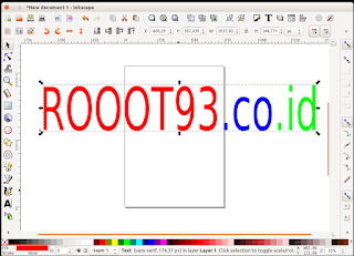 Area Kerja Inkscape Area Kerja Inkscape