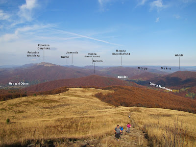 Panorama na północny zachód.