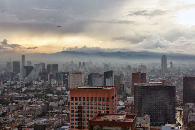 view torre latinoamericana mexico city
