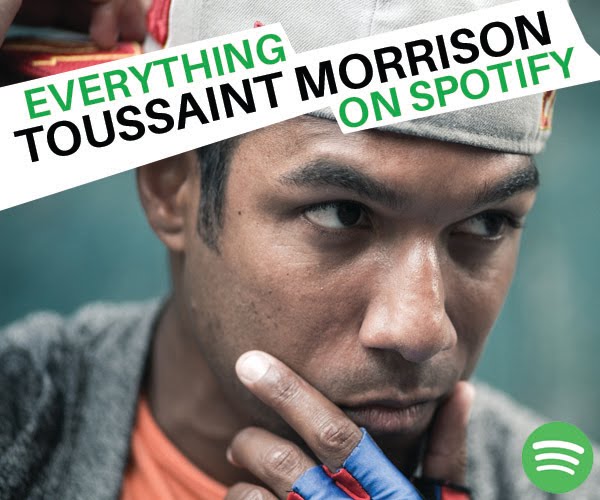 Toussaint Morrison on Spotify!