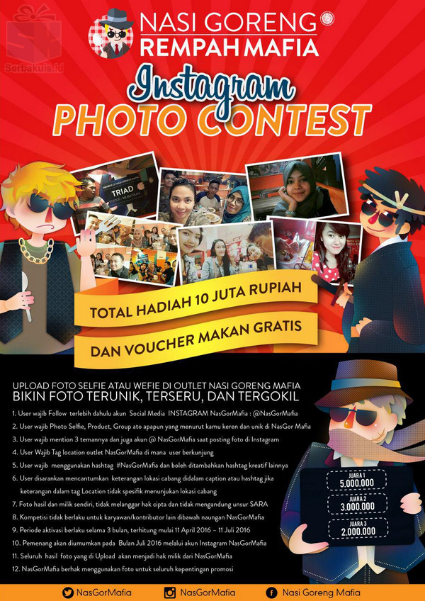 Nasi Goreng Rempah Mafia Instagram Photo Contest Nasi Goreng Rempah Mafia Instagram Photo Contest