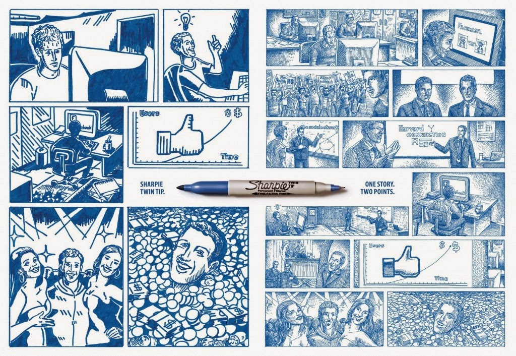 David Ward: Sharpie, One Story Two Points