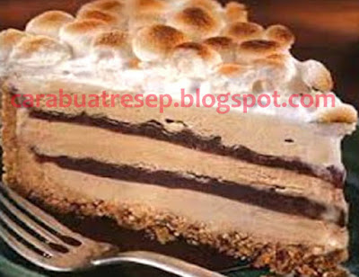 Foto Resep Kue Bolu Lapis Es Krim (Ice Cream Cake) Sederhana Spesial Asli Enak