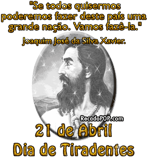 Instituto São José 21 de abril Dia de Tiradentes Instituto São José 21 de abril Dia de Tiradentes