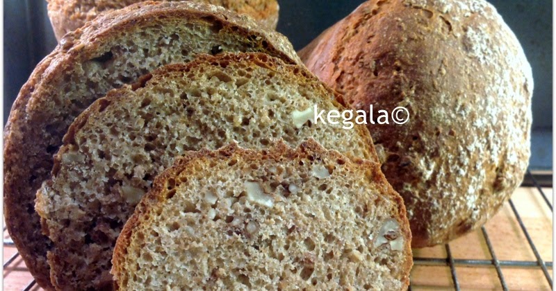 Kk = Kegala kocht: Quarkkornbrot im Tontopf