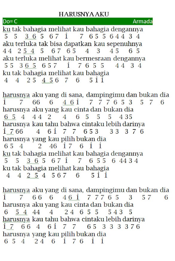 Lirik Lagu Harusnya Aku Lirik Lagu Harusnya Aku