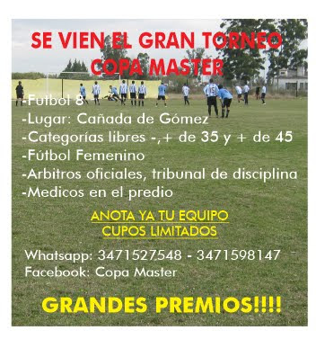 SE VIENE LA COPA MASTER
